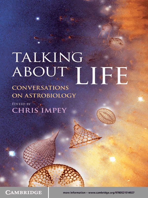 Book cover for Talking about Life: Conversations on Astrobiology edited by Chris Impey.