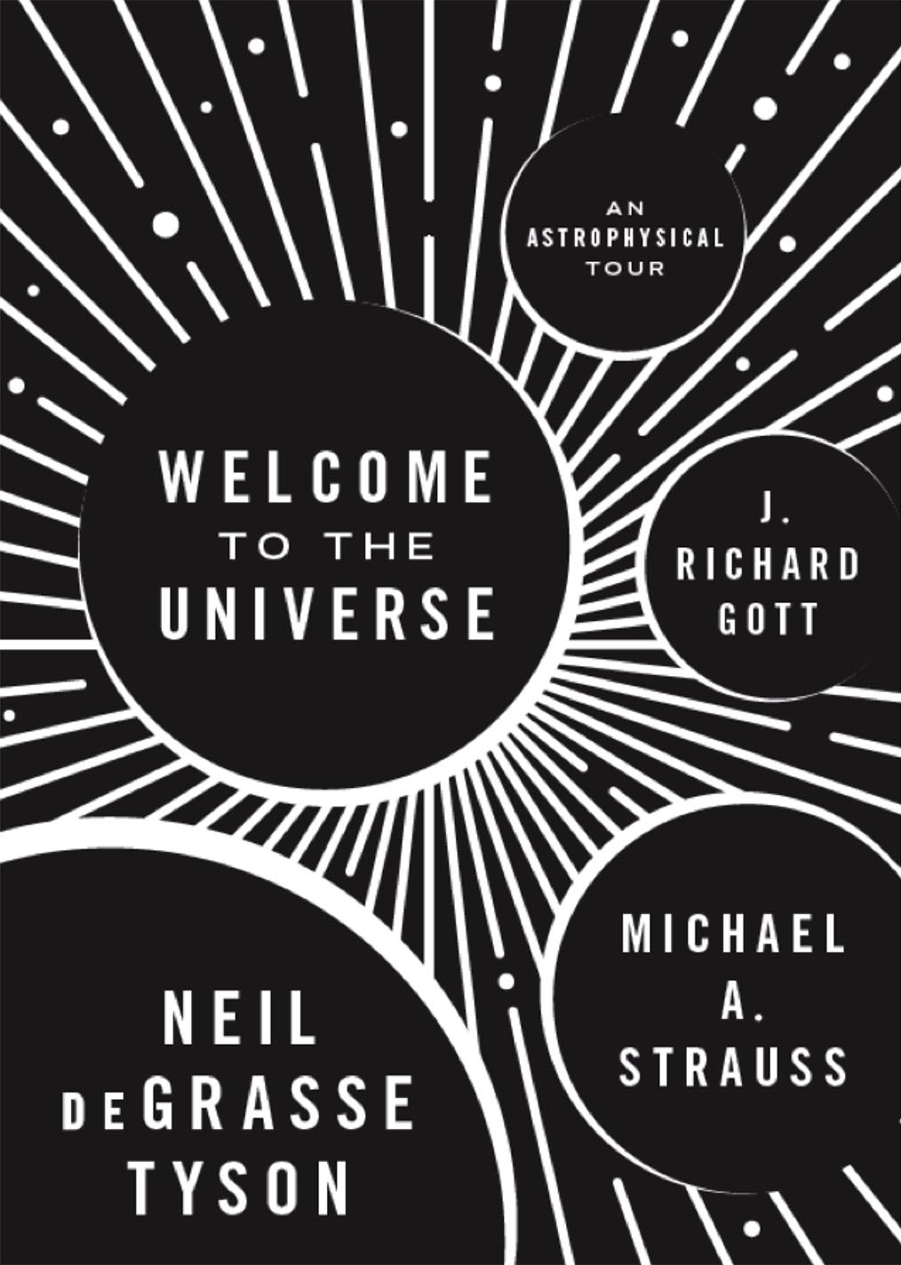 Link to the book Welcome to the Universe by Neil deGrasse Tyson, Michael Strauss, and J. Richard Gott.